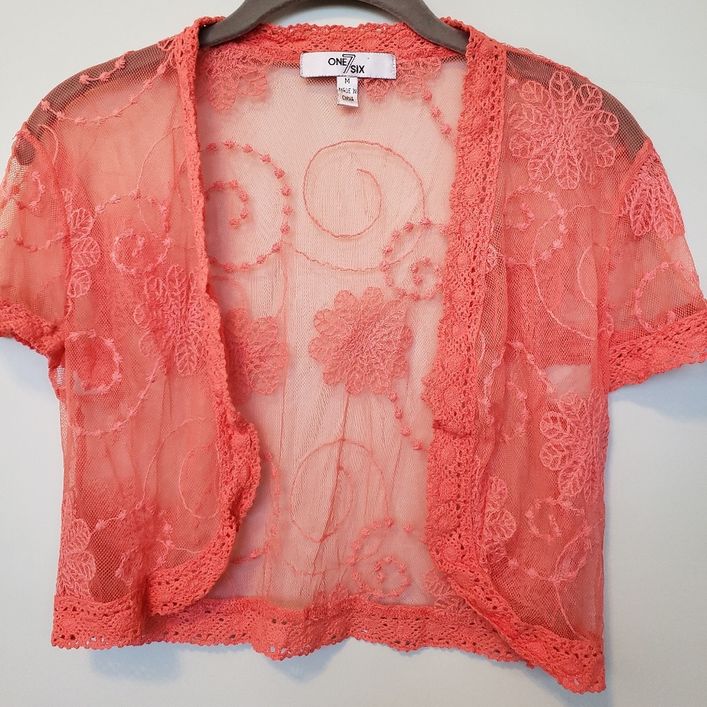 Lace cover up